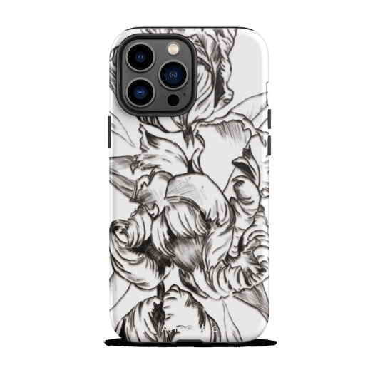 Floral Elated Blooming - Classic iPhone Case-0