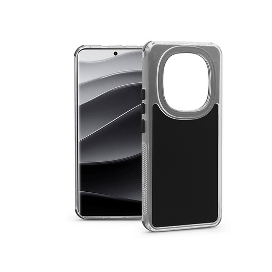 Haffner Matrix kameravédős szilikon tok - Xiaomi Redmi Note 14 Pro 5G/Note 14 Pro+ 5G - fekete (HF373268)-0