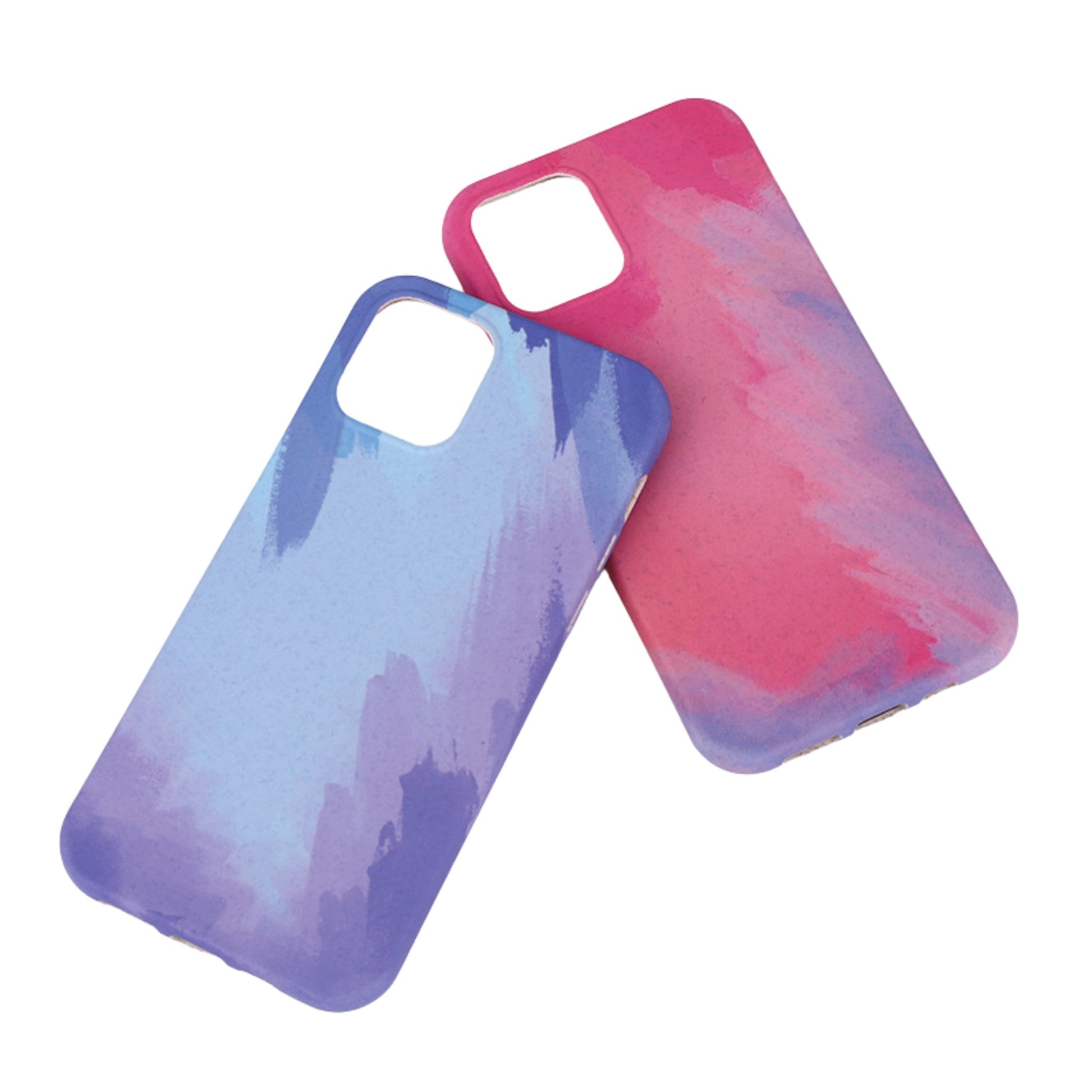 Biodegradable Frosted Oil Painting Phone Case-2